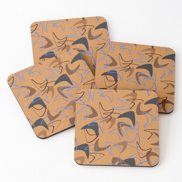 Item preview, Camouflaged Boomerangs Seamless Repeat designed and sold by Sharon Schwalbe.
