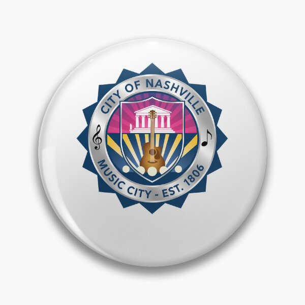 Item preview, Nashville Music City Official Seal Emblem designed and sold by k3rstman1.