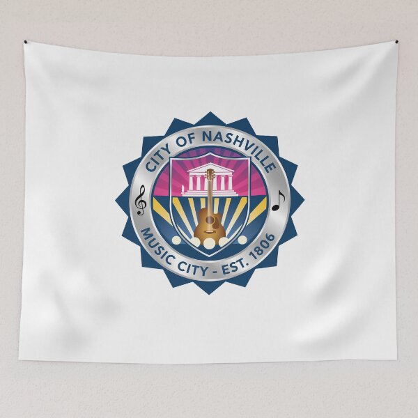 Item preview, Nashville Music City Official Seal Emblem designed and sold by k3rstman1.