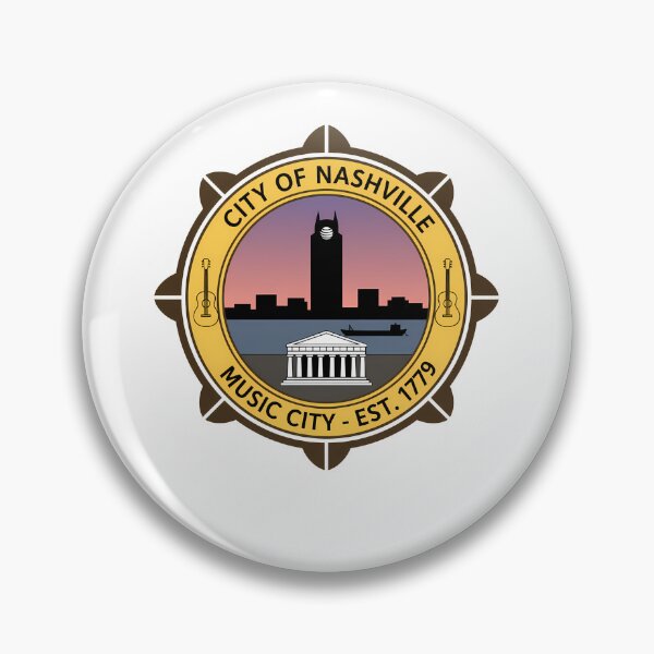 Item preview, Nashville Music City Est 1779 Seal designed and sold by k3rstman1.