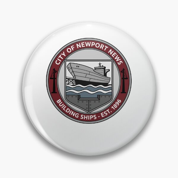 Item preview, Newport News Virginia City Shipbuilding Seal designed and sold by k3rstman1.