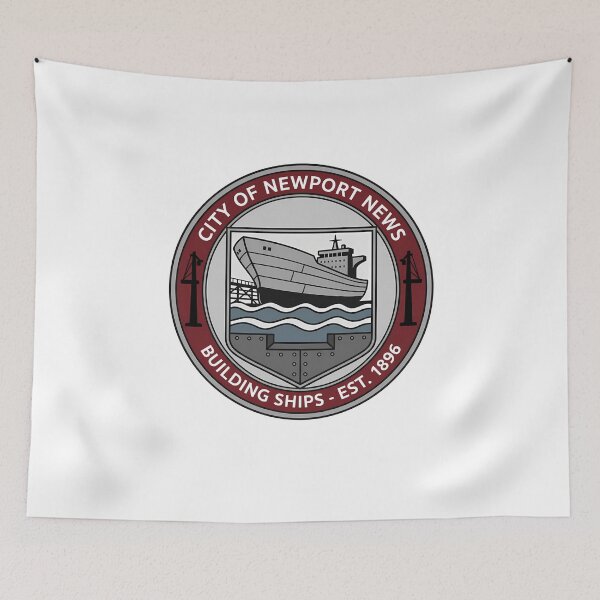 Item preview, Newport News Virginia City Shipbuilding Seal designed and sold by k3rstman1.