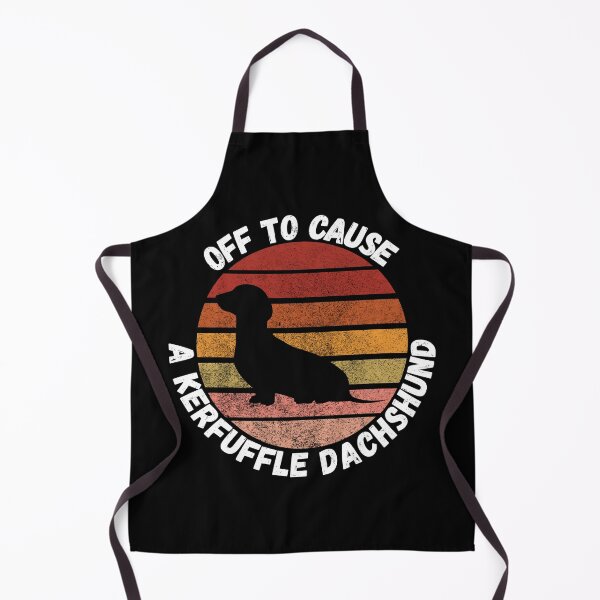 Item preview, Off to Cause A Kerfuffle Dachshund designed and sold by 9morethan9®.