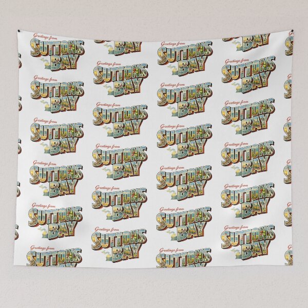 Item preview, Greetings from Suttons Bay Summer designed and sold by FreshWaterWares.