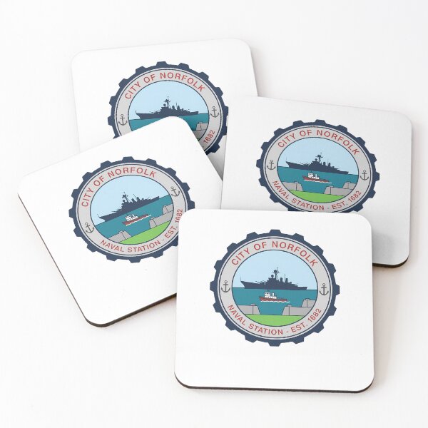 Item preview, Norfolk Naval Station City Seal Est 1682 designed and sold by k3rstman1.
