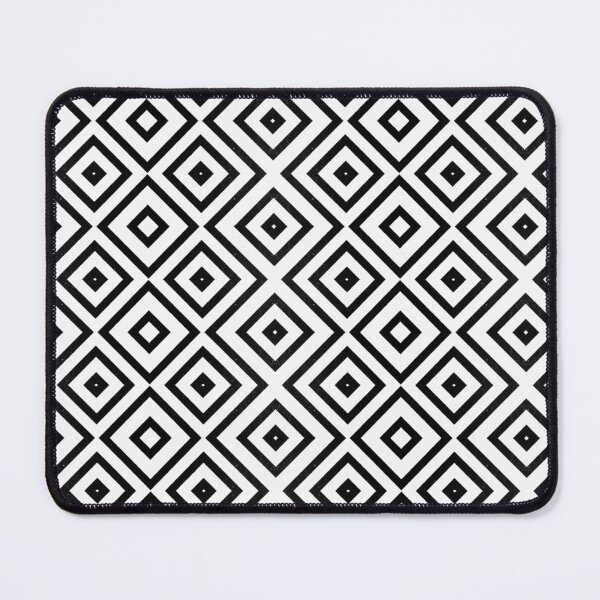 Item preview, Monochrome Pulse – Bold Diamond Pattern designed and sold by Pattern Fusion Creations.