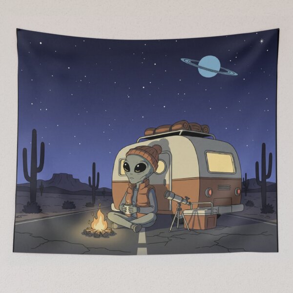 Item preview, RESIDENT ALIEN  designed and sold by ALL ART .