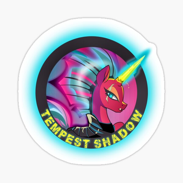 Tempest Shadow Punk Colors Sticker