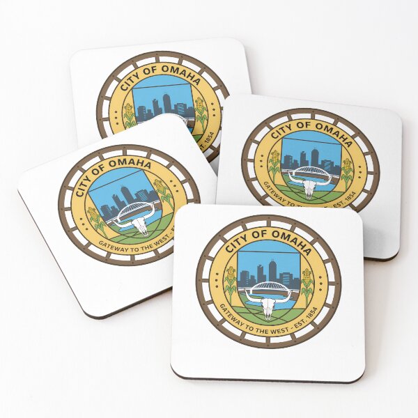 Item preview, City of Omaha Nebraska Gateway West Seal 1854 designed and sold by k3rstman1.