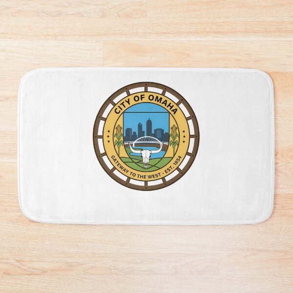 Item preview, City of Omaha Nebraska Gateway West Seal 1854 designed and sold by k3rstman1.