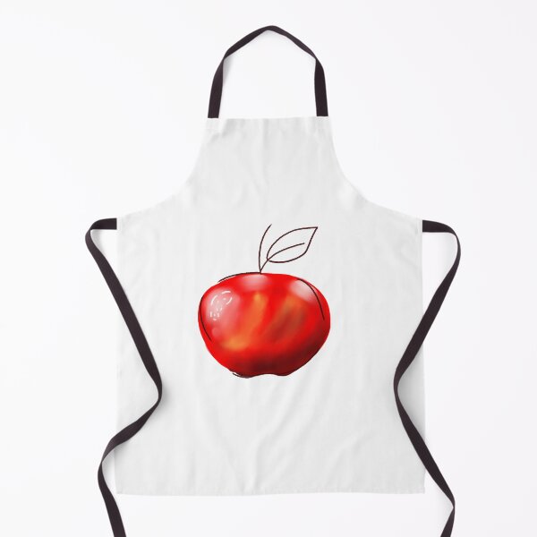 Item preview, Watercolor Red Apple and Lines designed and sold by Colormarch.