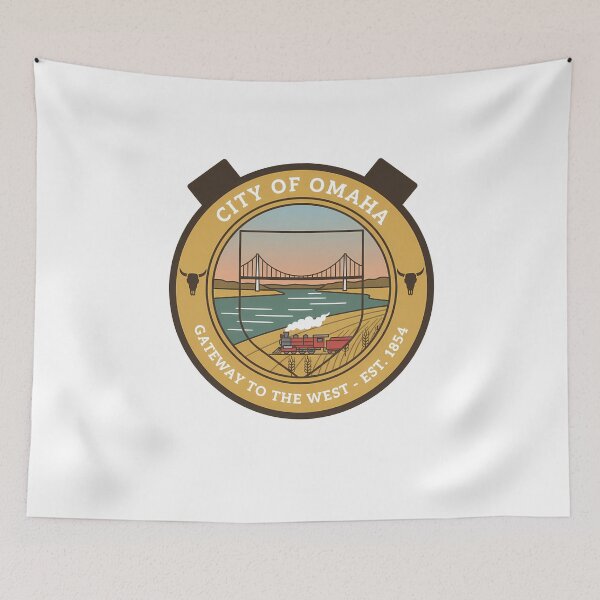 Item preview, City of Omaha Gateway West Vintage Seal designed and sold by k3rstman1.