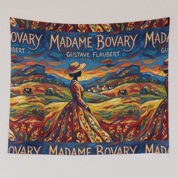 Item preview, 'Madame Bovary' by writer Gustave Flaubert designed and sold by Filologica.