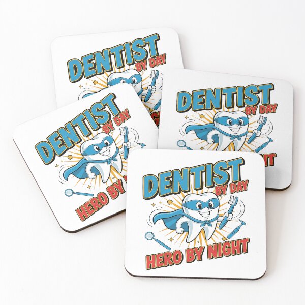 Item preview, Dentist by Day, Hero by Night – Funny Dentist Superhero T-Shirt designed and sold by Muzgle.
