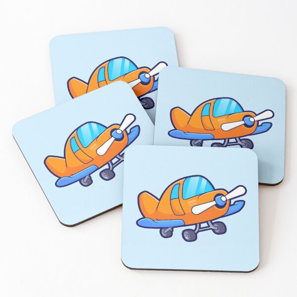 Item preview, Plane Flying – Cartoon Vector Icon Illustration (Transportation & Object Theme) designed and sold by hjian8219.