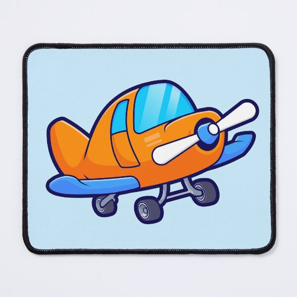 Item preview, Plane Flying – Cartoon Vector Icon Illustration (Transportation & Object Theme) designed and sold by hjian8219.