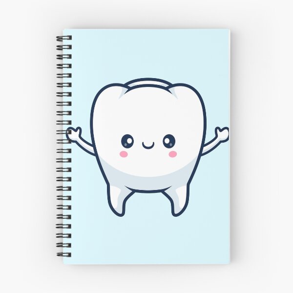 Item preview, Cute Smiling Tooth – Cartoon Vector Icon Illustration (Education & Object Theme) designed and sold by hjian8219.
