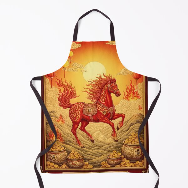 Item preview, Year of the Fire Horse 2026 designed and sold by aykiradesigns.