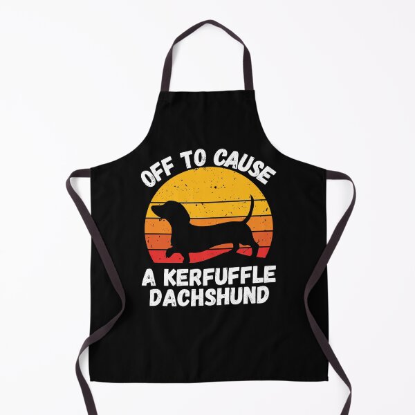 Item preview, Off to Cause A Kerfuffle Dachshund designed and sold by 9morethan9®.