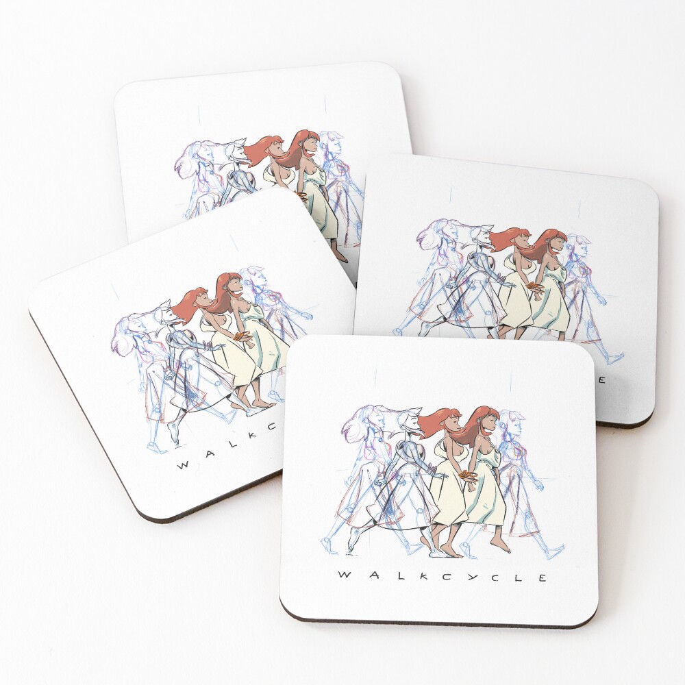 Item preview, Coasters (Set of 4) designed and sold by Punkuart.