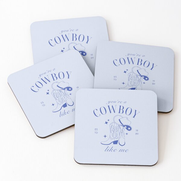 Item preview, Cowboy Like Me: Western Boots Cowboy Hat Music Lyrics designed and sold by soheedesigns.