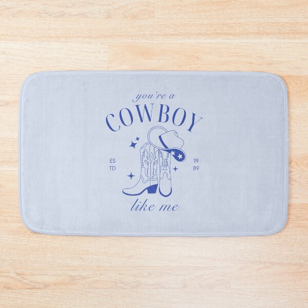 Item preview, Cowboy Like Me: Western Boots Cowboy Hat Music Lyrics designed and sold by soheedesigns.