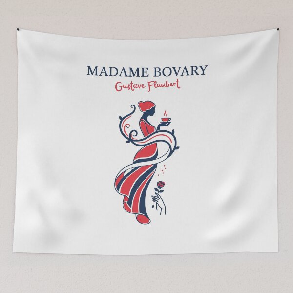 Item preview, 'Madame Bovary' by writer Gustave Flaubert designed and sold by Filologica.