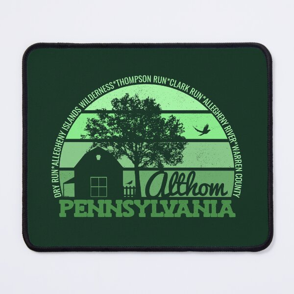 Item preview, Althom Pennsylvania Sunset Retro Vintage Local Pride Logo designed and sold by CRHPOD20.