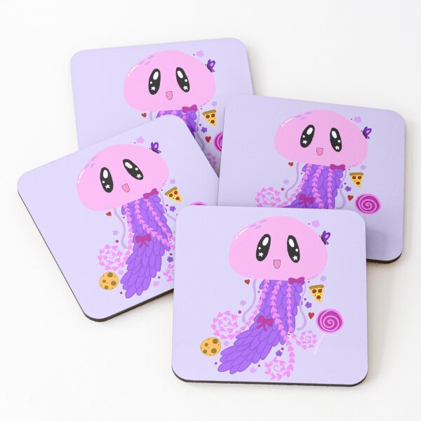 Item preview, Whispering Pink Jellyfish of the Moonsea designed and sold by cheesyswiss jellyfish.