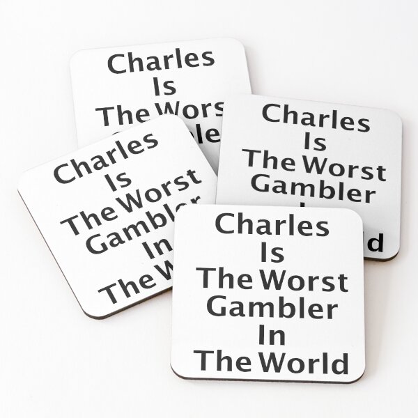 Item preview, Charles is the Worst Gambler In the World designed and sold by EVGENY BEREZKIN.