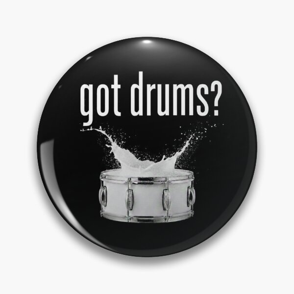 Item preview, Got Drums? Snare Drum Milk Splash Musician Graphic Design designed and sold by Rhythm Thru Art .