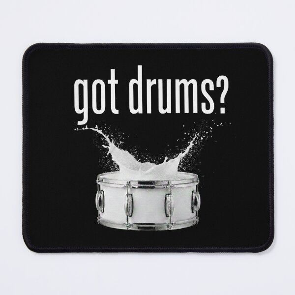 Item preview, Got Drums? Snare Drum Milk Splash Musician Graphic Design designed and sold by Rhythm Thru Art .