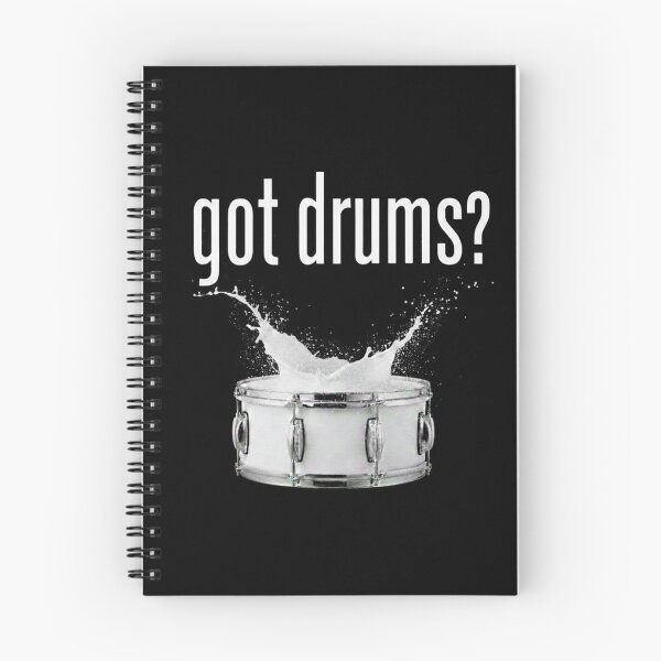 Item preview, Got Drums? Snare Drum Milk Splash Musician Graphic Design designed and sold by Rhythm Thru Art .