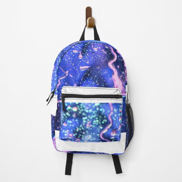 Item preview, Droplets on a windshield - blue with some pink  designed and sold by OzzyluArt.