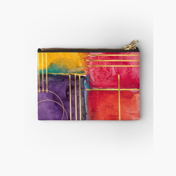 Item preview, A colorful Abstract Composition Circles and Lines  designed and sold by Modern-Tropical.