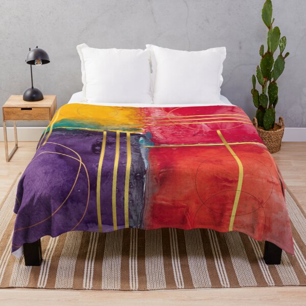 Item preview, A colorful Abstract Composition Circles and Lines designed and sold by Modern-Tropical.