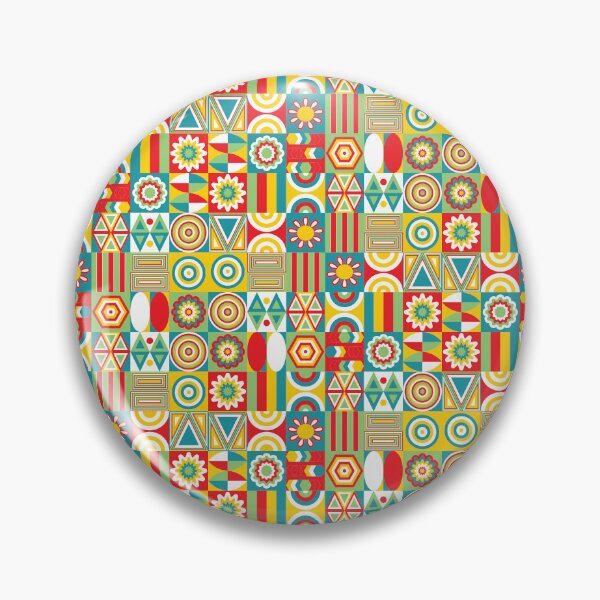 Item preview, Tirangles, flowers, and circles designed and sold by EEJimenez.