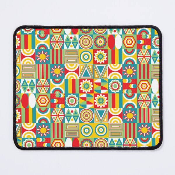 Item preview, Tirangles, flowers, and circles designed and sold by EEJimenez.