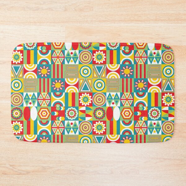 Item preview, Tirangles, flowers, and circles designed and sold by EEJimenez.