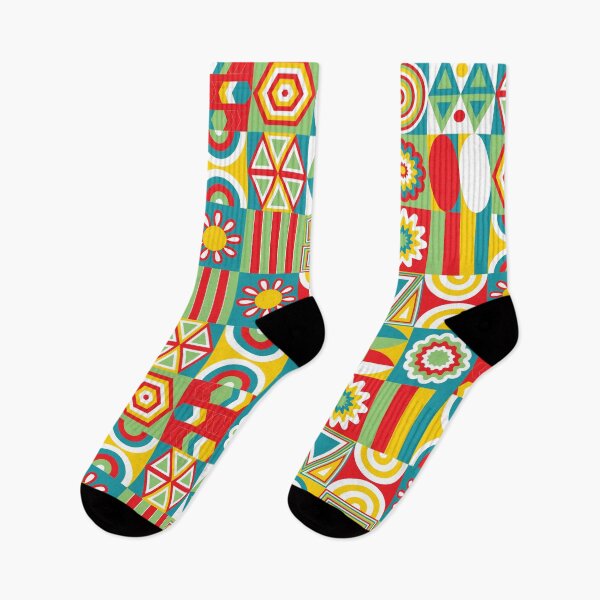 Item preview, Tirangles, flowers, and circles designed and sold by EEJimenez.