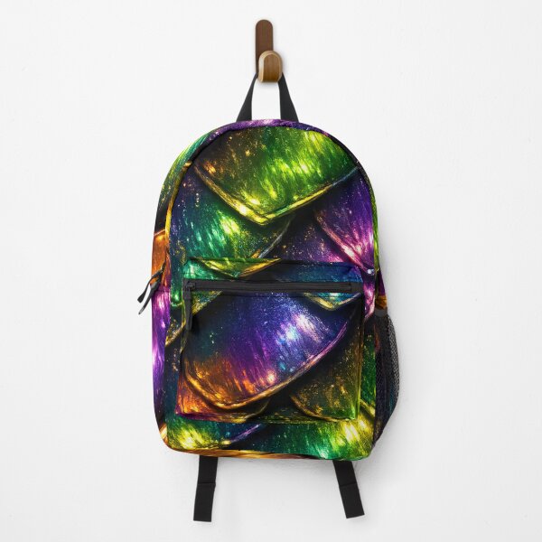 Item preview, Rainbow Metallic Scale Pattern – Iridescent Fantasy Texture designed and sold by BTBArtwork.