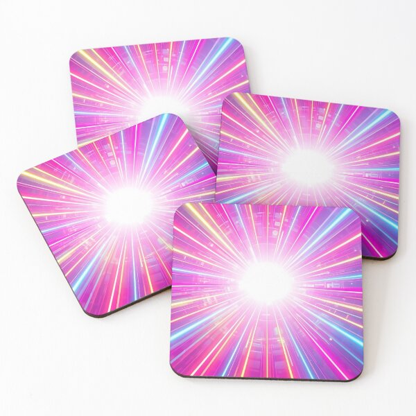 Item preview, Neon Light Explosion – Futuristic Abstract Energy Burst  phone case designed and sold by Mobile Cases Store.