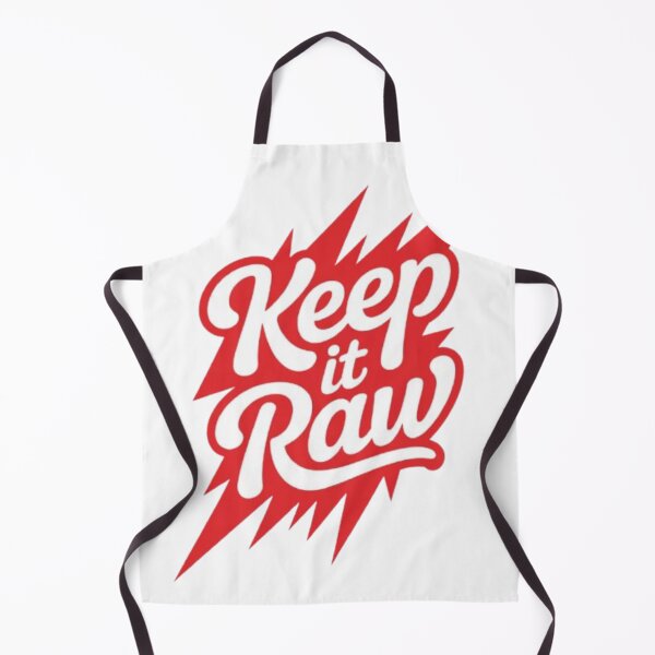Item preview, Keep It Raw – Authentic Streetwear Typography Graphic Design designed and sold by NewUSShop.