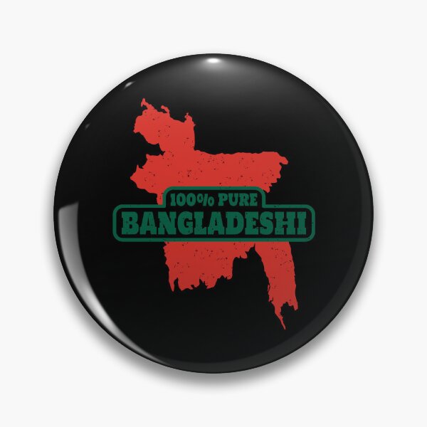 Item preview, 100% Pure Bangladeshi (red map) designed and sold by dezanli.