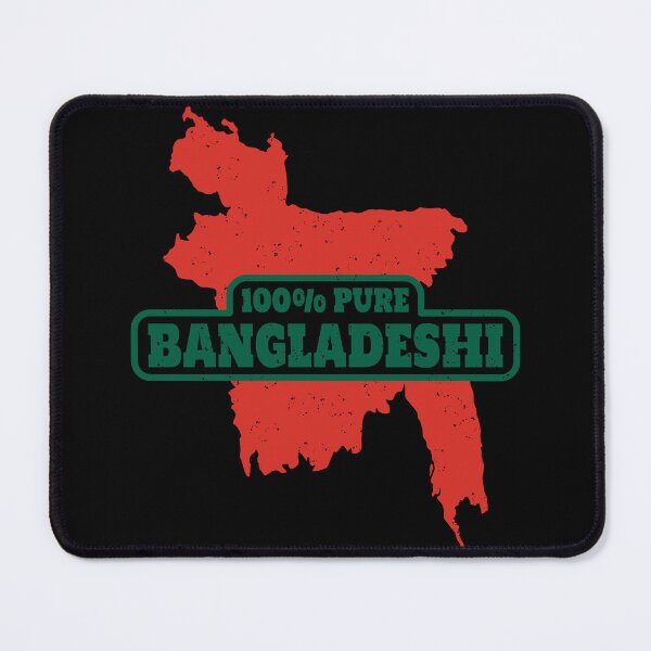 Item preview, 100% Pure Bangladeshi (red map) designed and sold by dezanli.