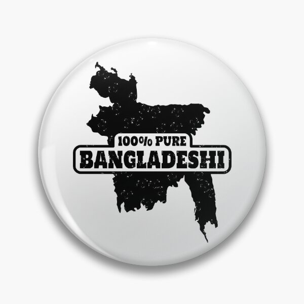 Item preview, 100% Pure Bangladeshi (black map) designed and sold by dezanli.