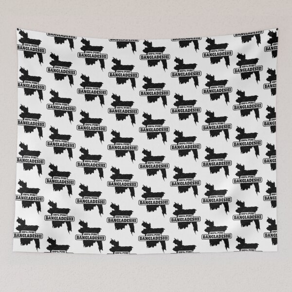 Item preview, 100% Pure Bangladeshi (black map) designed and sold by dezanli.