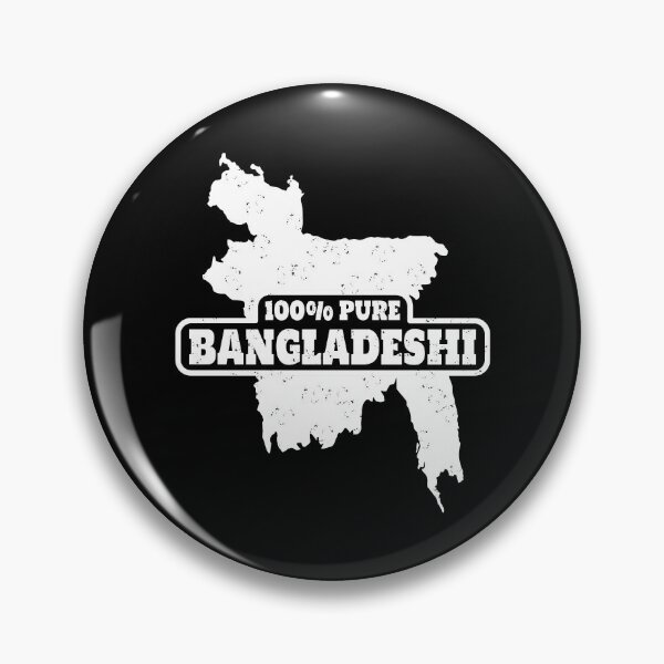 Item preview, 100% Pure Bangladeshi (white map) designed and sold by dezanli.