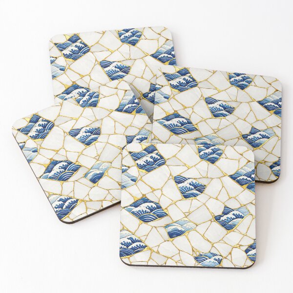 Item preview, Kintsugi Great Wave designed and sold by artenvironments.