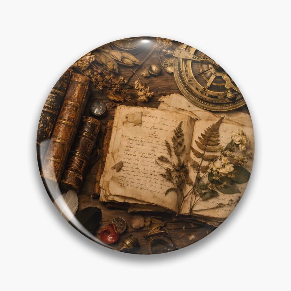 Item preview, Antique Scholar Desk – Vintage Books, Manuscripts and Alchemy Still Life designed and sold by BTBArtwork.